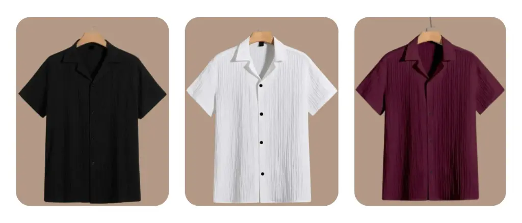 Men's Shirt Pack of 3 Combo Offer 