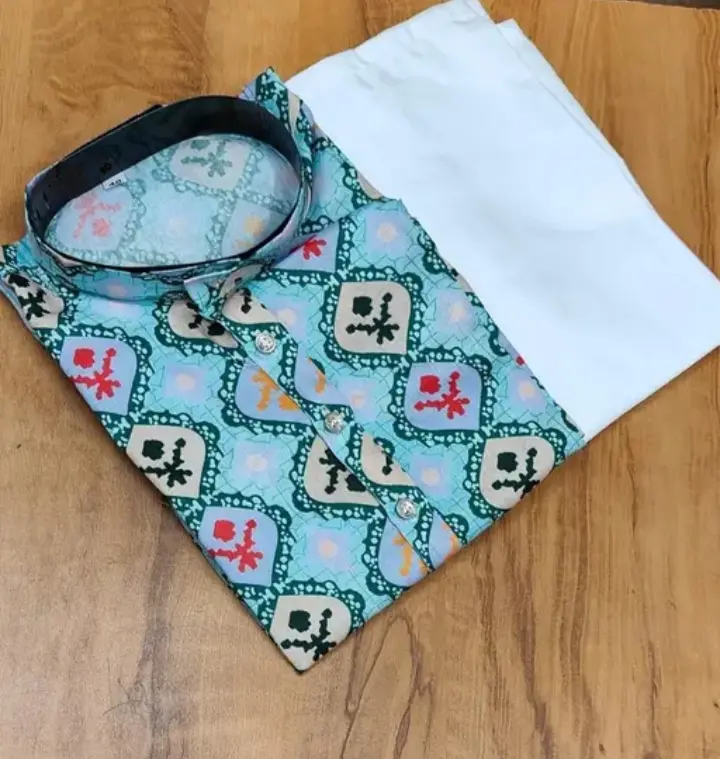 Straight Kurta With Pyjama Set