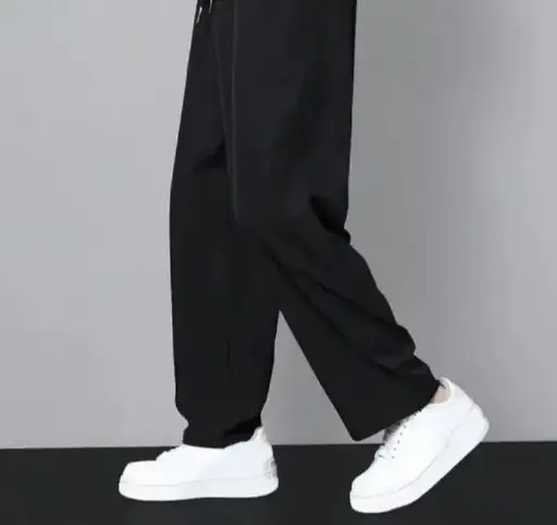 [555043096] Men's Solid Black Lenian 