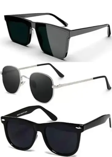 [384272276] Combo Of 3 Sunglasses.