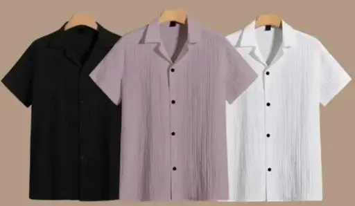 [460156125] Causual Shirt For Men(Pack of 3)
