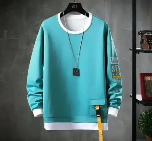 [478598679] Full Sleeves Round Neck T-Shirt 