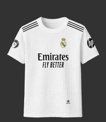 [539863689] White Emirates Jersey