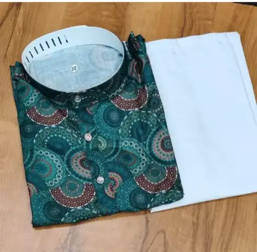 [551328506] Men Cotton Kurta and Pyjama 